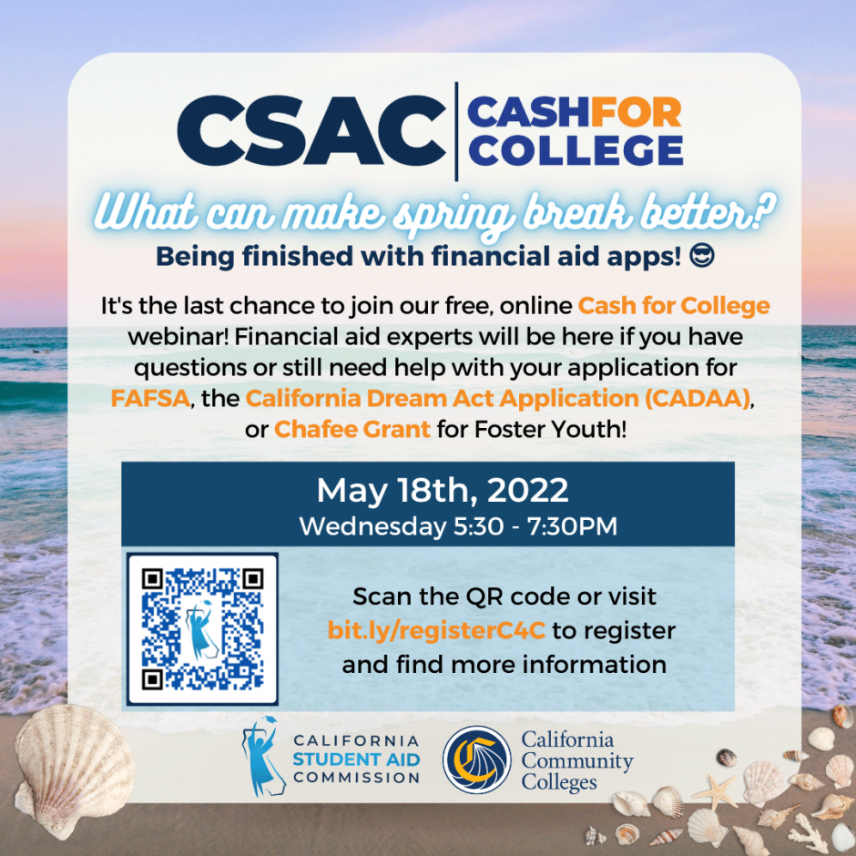 Cash for College  Toolkit May 18 2022