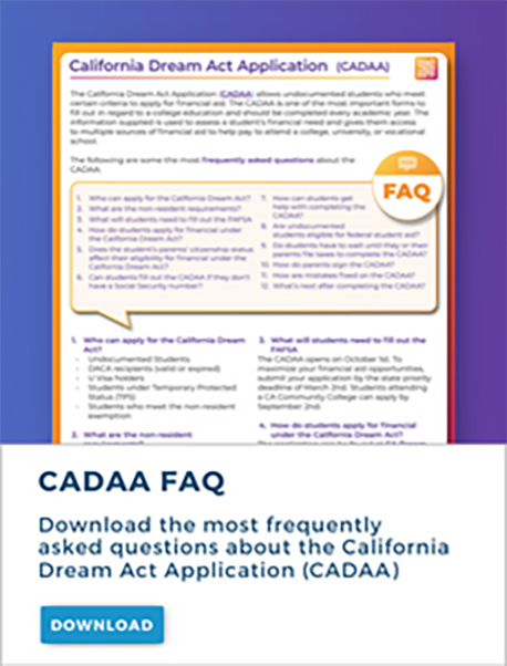 California Dream Act Application FAQ