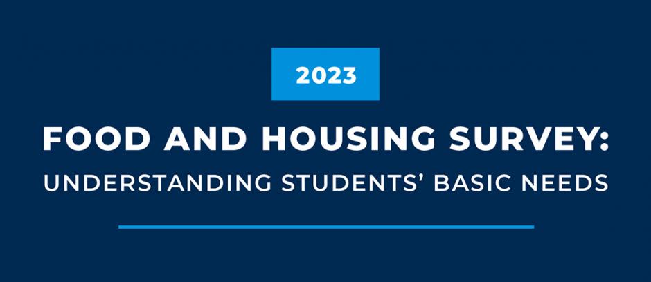 Food and Housing Survey banner 